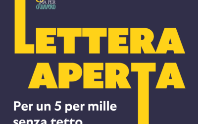Lettera aperta – Per un 5 per mille senza tetto
